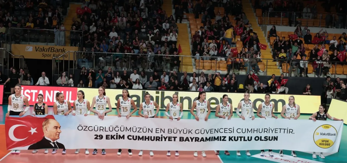 VakıfBank, Galatasaray’a karşı da kayıpsız