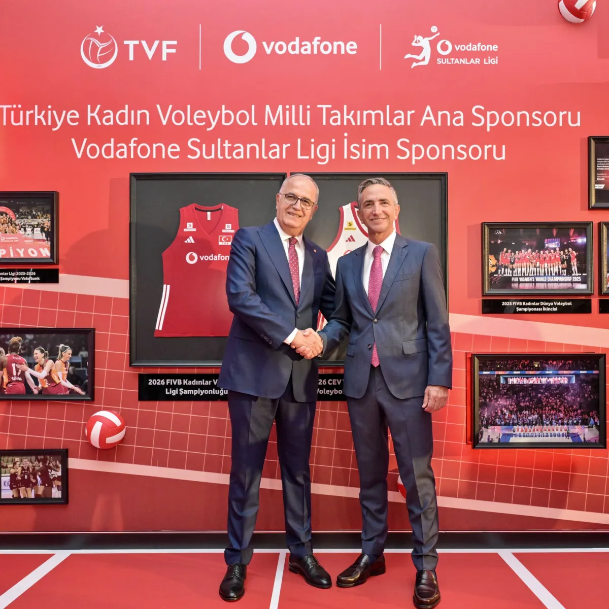 Vodafone 3 Yıl Daha Türk Kadın Voleybolunun  En Büyük Destekçisi