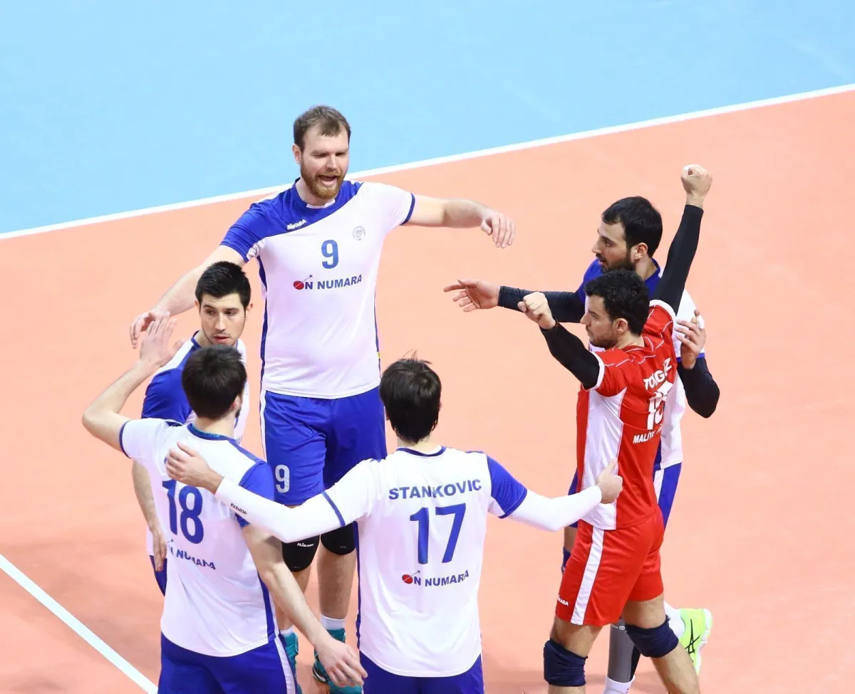 Maliye Piyango, Challenge Cup'ta Çeyrek Final İlk Maçında Bulgar Montana Volley'i 3-0 Yendi