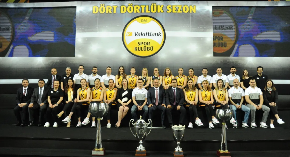 VakıfBank'tan Dört Dörtlük Sezon