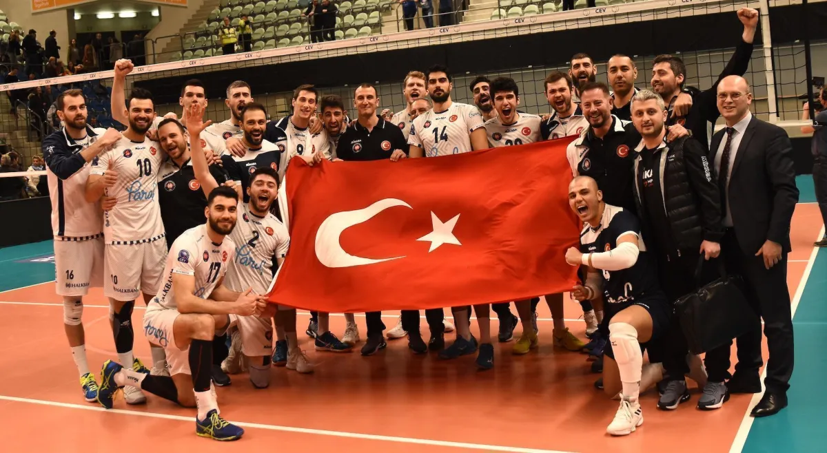 Halkbank Erkekler Şampiyonlar Ligi'nde  Türkiye'nin Gururu
