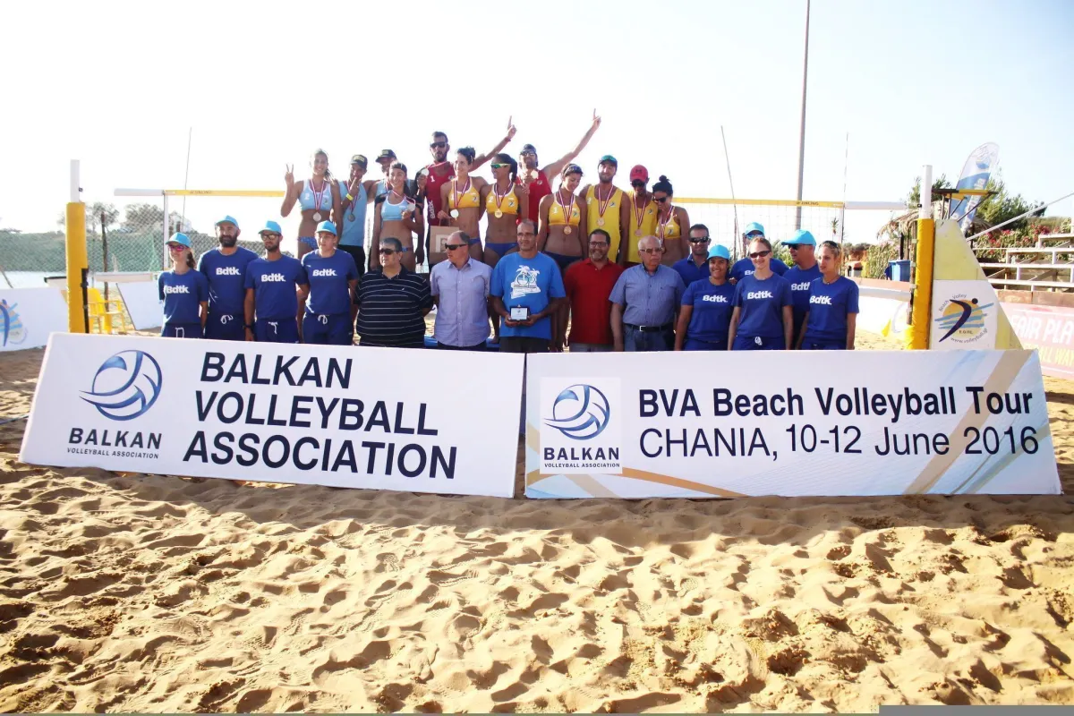 Balkan Beach Volleyball Tour Chaniada 3 Takımımız Kürsüde