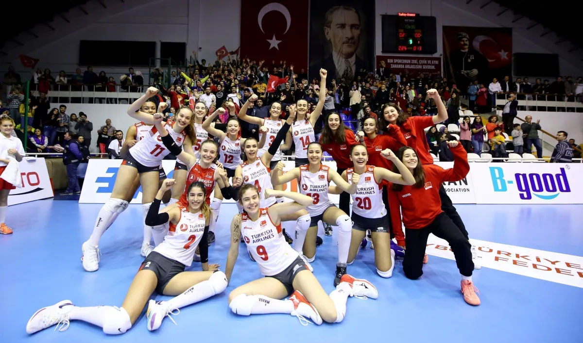 CEV 17 Yaş Altı Kızlar Balkan Şampiyonasına Galibiyetle Başladık