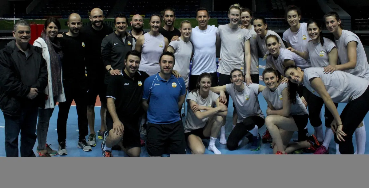 Efsane Basketçi Steve Nash, VakıfBank Antrenmanındaydı