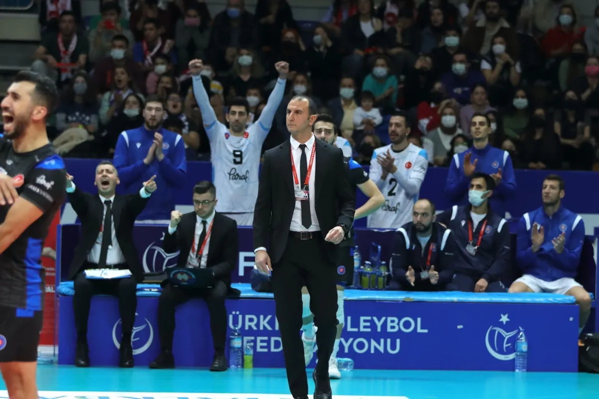 Halkbank Antrenörü Taner Atik "Takımına güveniyorum"