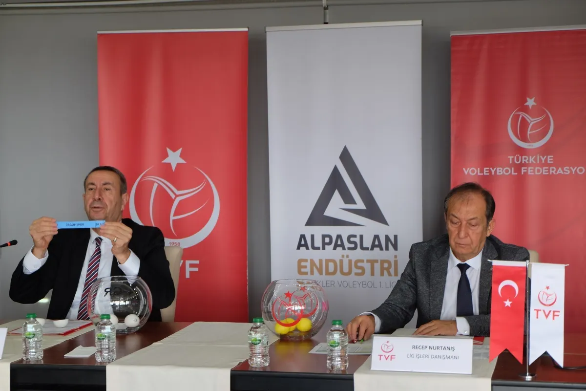 ALPASLAN ENDÜSTRİ ERKEKLER VOLEYBOL 1. LİGİ 2022-2023 SEZONU FİKSTÜRÜ SEÇİLDİ.