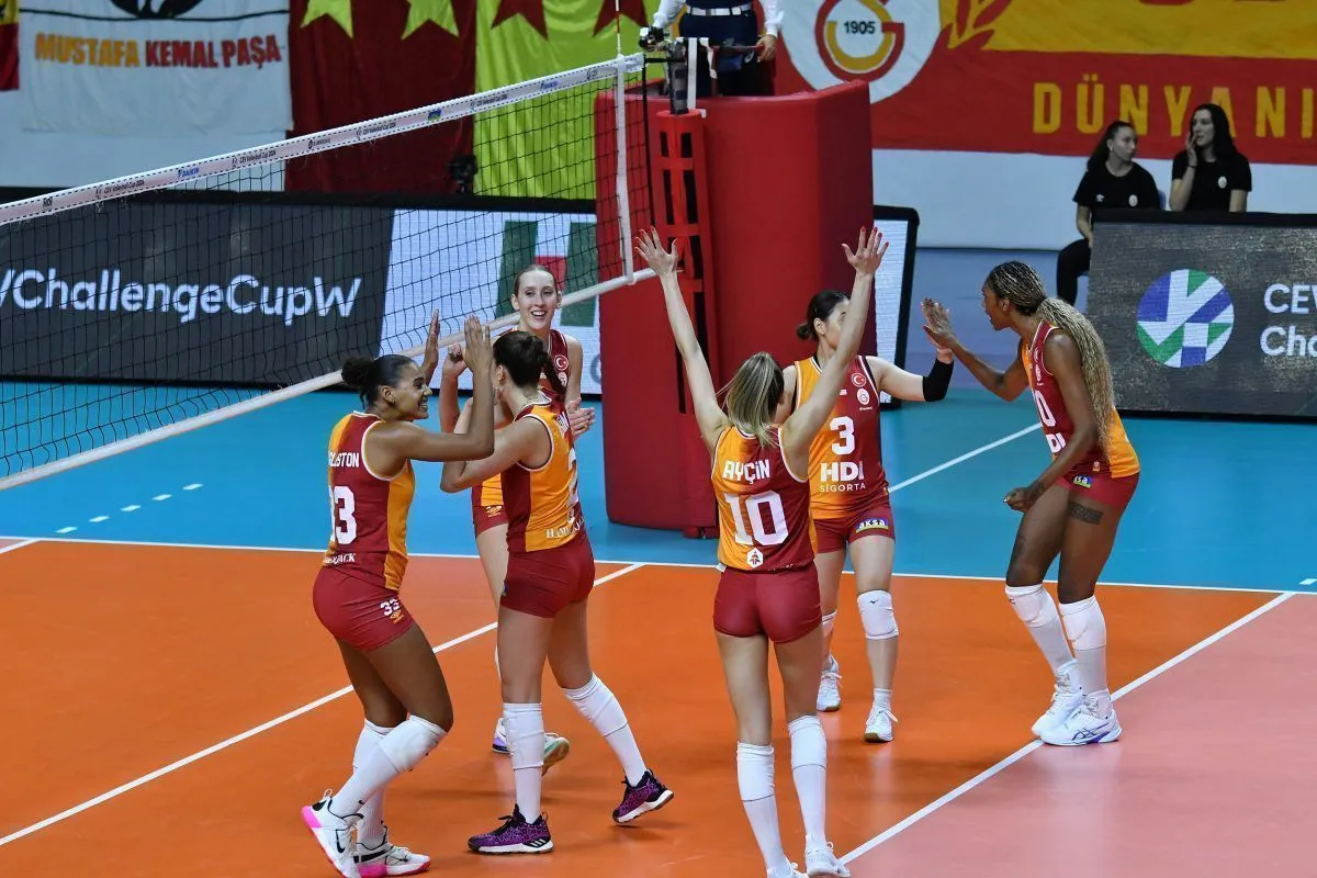 Galatasaray Daikin,Challenge  Cup'ta son 32 turunda