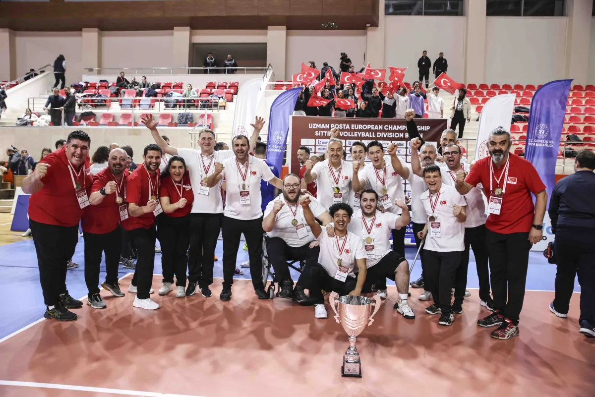 Uzman Posta ParaVolley Avrupa Şampiyonası’nda Madalya, Kupa ve Ödüller Sahiplerini Buldu