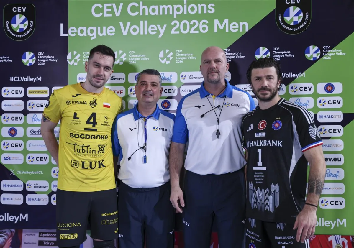 CEV Şampiyonlar Ligi | Halkbank Ankara: 3 - Bogdanka LUK Lublin: 2
