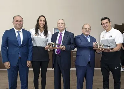 Vakıfbank'tan Yeni Başkan ve Genel Müdüre Ziyaret