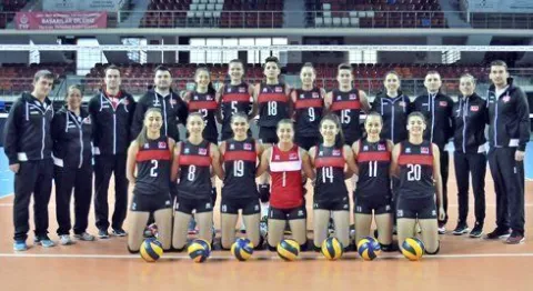 U18 Milli Takımımız CEV U18 Bayanlar Avrupa Voleybol Şampiyonası finalleri için Hollanda'ya Gidiyor