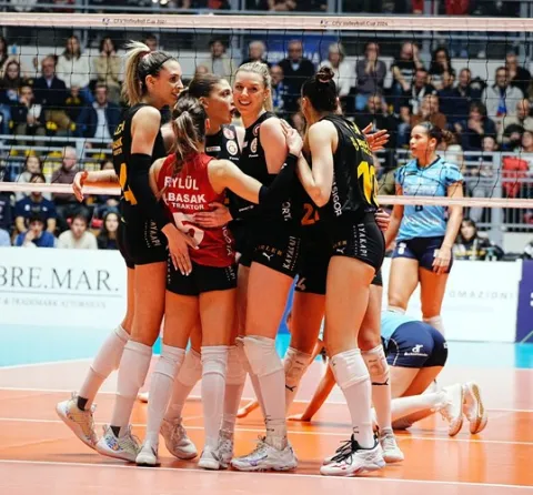 Galatasaray Daikin, CEV Challenge Kupası'na Altın Sette veda etti