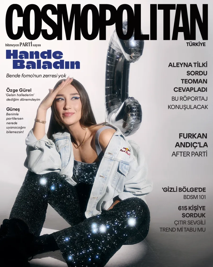 Voleybolcu Hande Baladın  Cosmopolitan Dergisinin Kapak Kızı Oldu