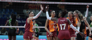 Galatasaray Daikin Nilüfer Belediyespor Eker'i 3-0 yendi