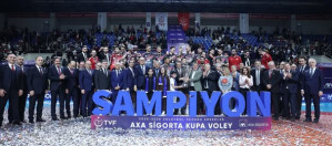 2026 Erkekler AXA Sigorta Kupa Voley’de Madalya, Kupa ve Ödüller Sahiplerini Buldu