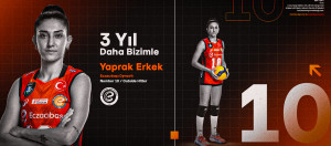 Milli Smaçör Yaprak Erkek, 3 Yıl Daha Turuncu-Beyaz Formayla